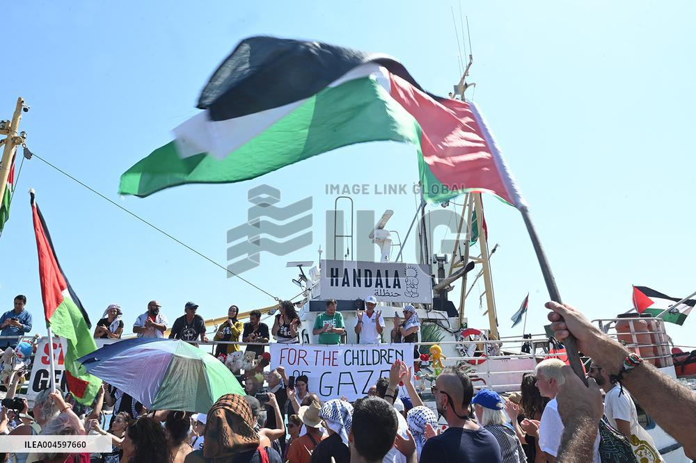 Freedom Flotilla Coalition ship Handala departs for Gaza - Gallipoli