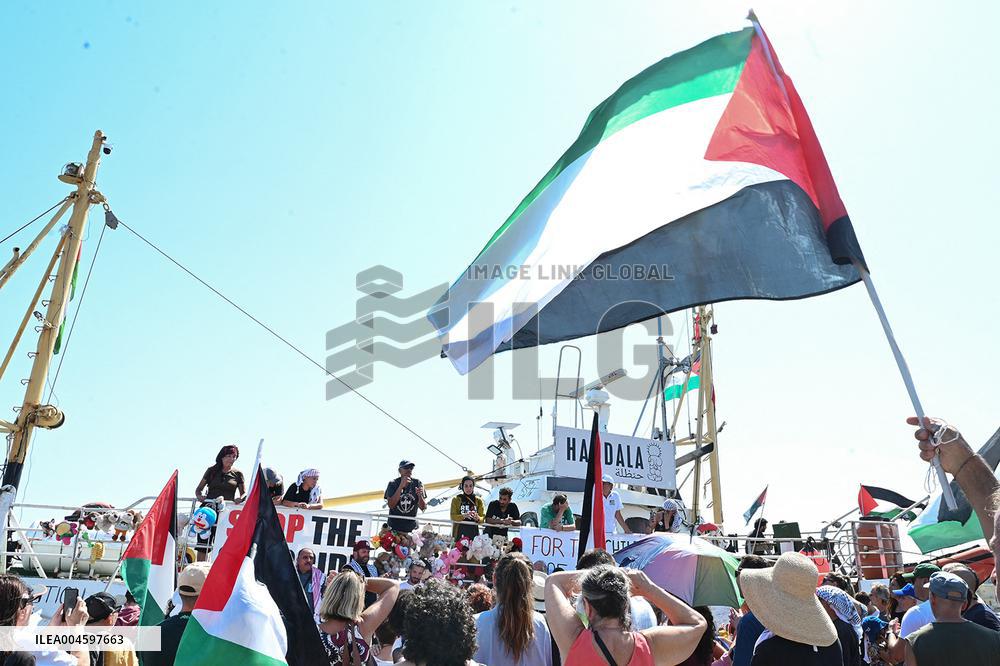 Freedom Flotilla Coalition ship Handala departs for Gaza - Gallipoli
