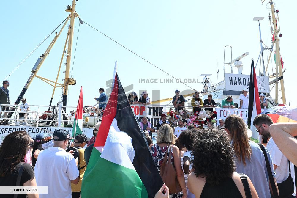 Freedom Flotilla Coalition ship Handala departs for Gaza - Gallipoli