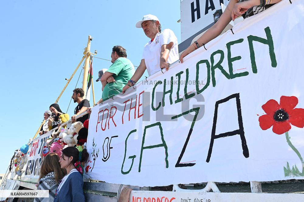 Freedom Flotilla Coalition ship Handala departs for Gaza - Gallipoli