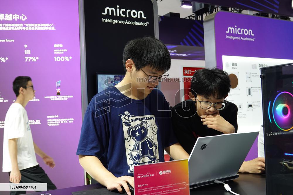 Micron Booth at 3rd CISCE in Beijing