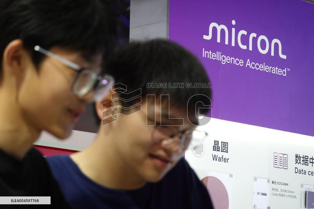 Micron Booth at 3rd CISCE in Beijing