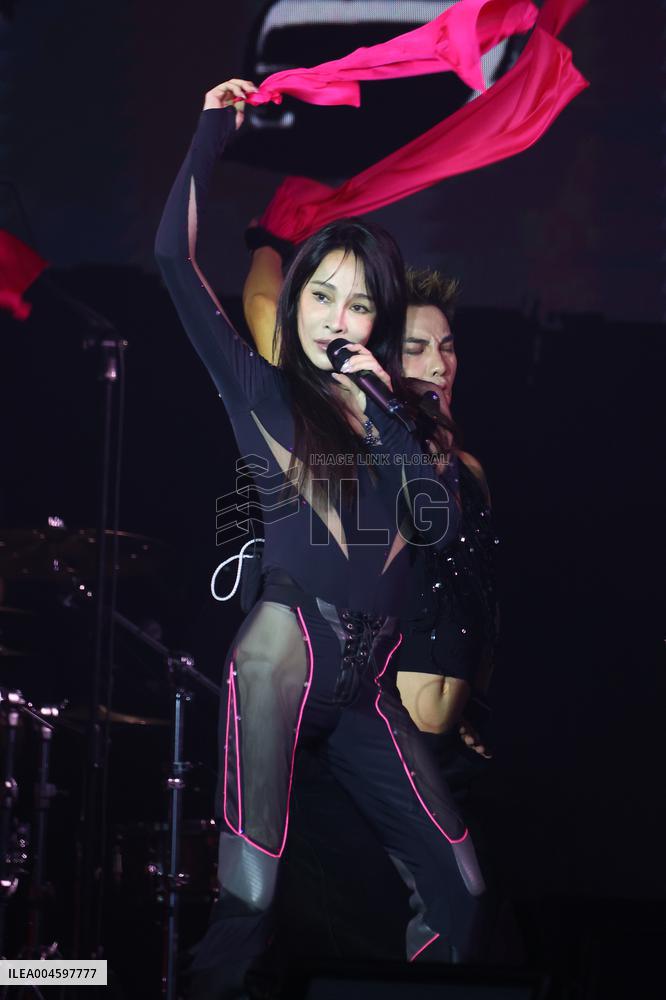 Taiwanese Singer Landy Wen's Concert in Taipei