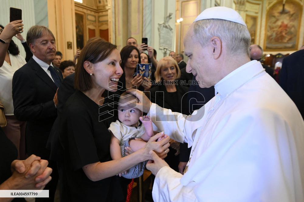Pope Leo XIV leads Holy Mass - Albano