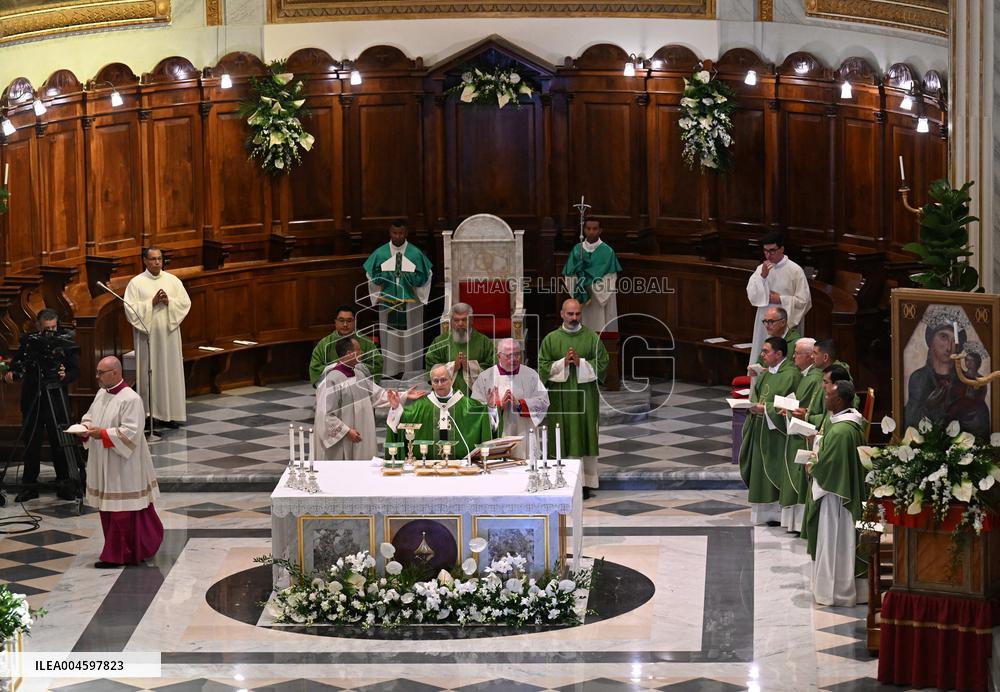 Pope Leo XIV Leads Holy Mass at the Cathedral of Albano - Italy