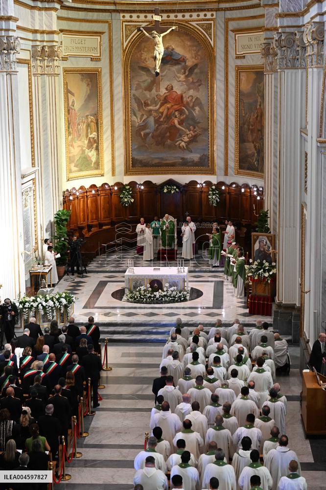 Pope Leo XIV Leads Holy Mass at the Cathedral of Albano - Italy