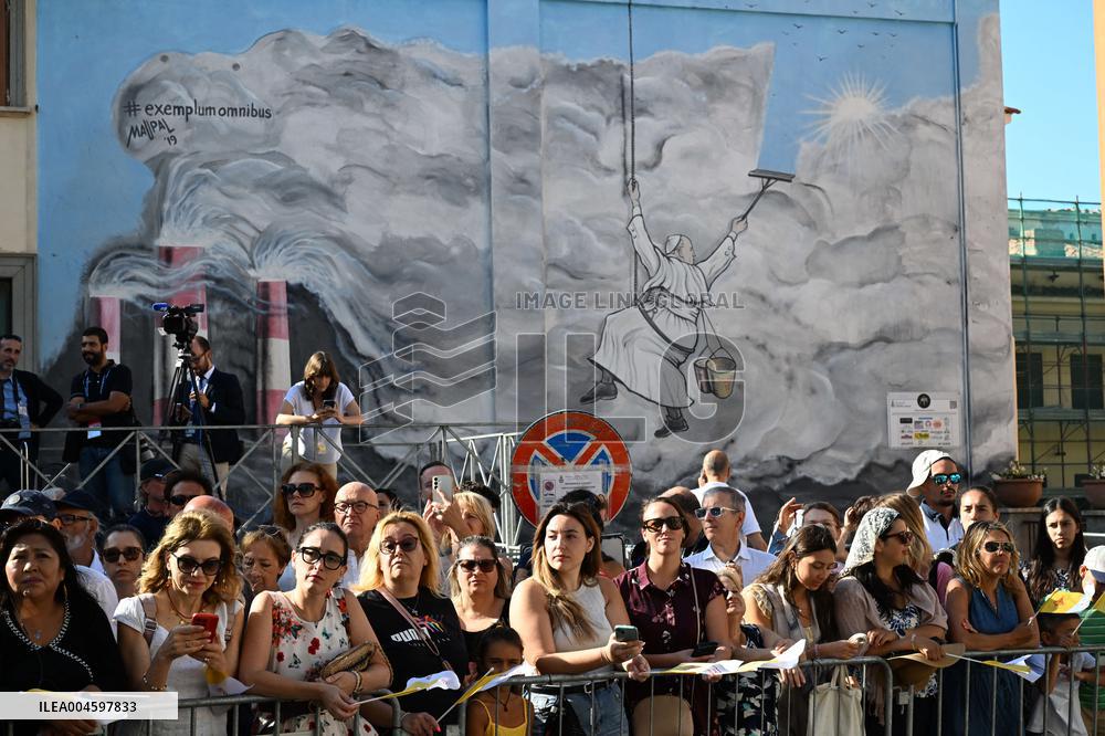 Pope Leo XIV Leads Holy Mass at the Cathedral of Albano - Italy