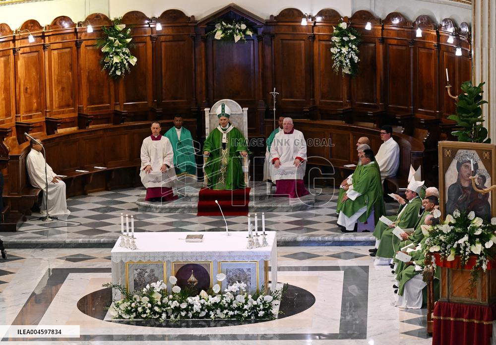 Pope Leo XIV Leads Holy Mass at the Cathedral of Albano - Italy