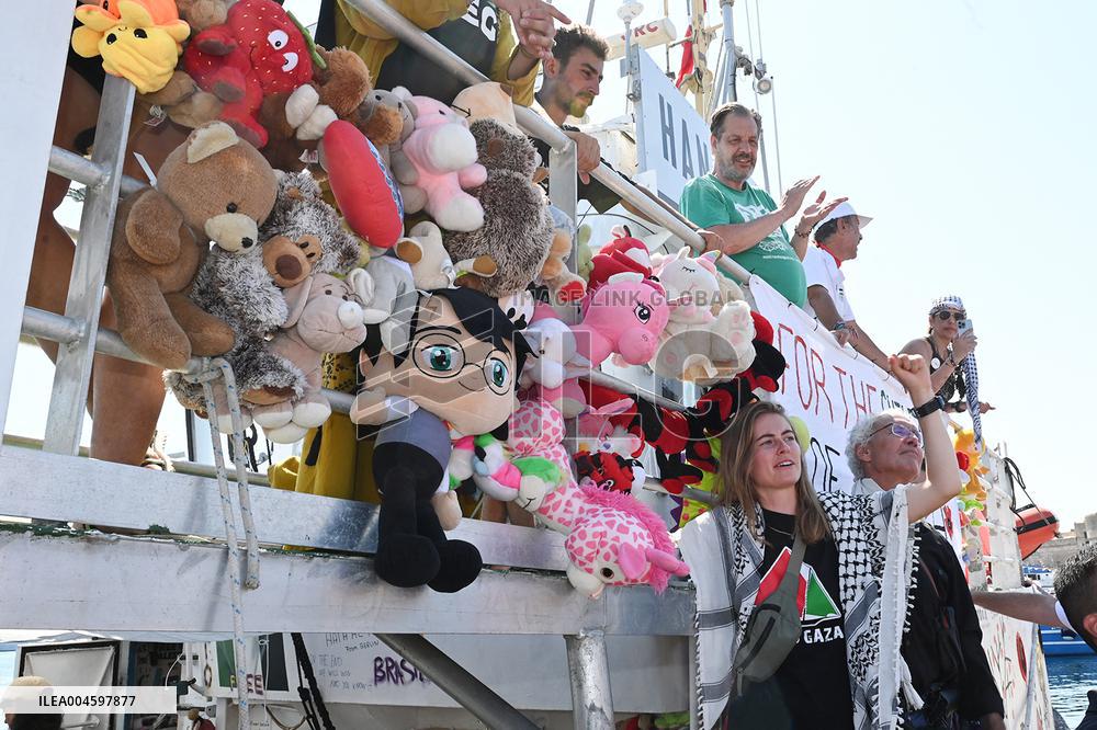 Freedom Flotilla Coalition ship Handala departs for Gaza - Gallipoli