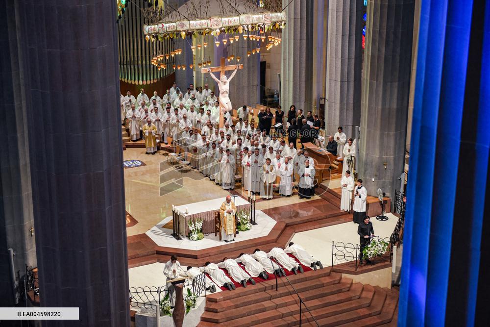 Ordination Ceremony in Sagrada Familia - Barcelona