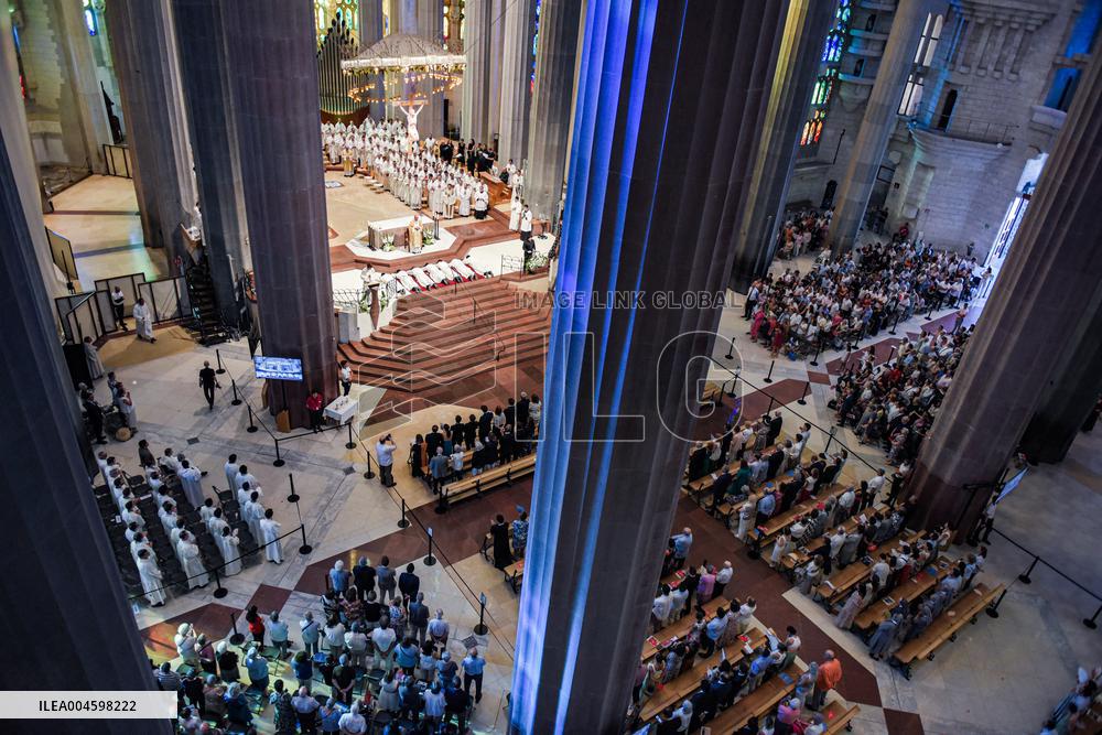 Ordination Ceremony in Sagrada Familia - Barcelona