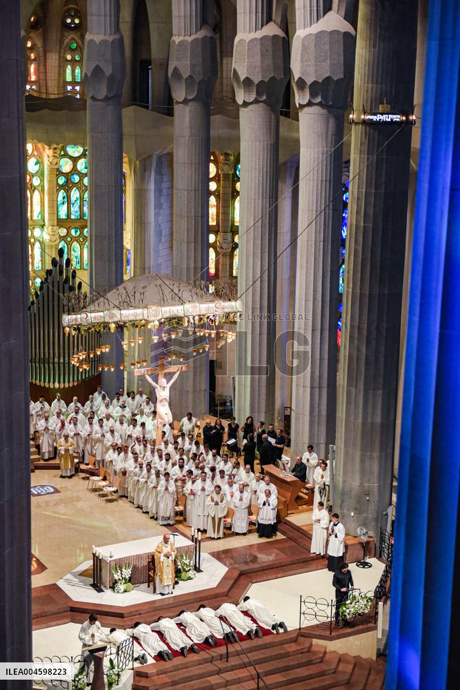 Ordination Ceremony in Sagrada Familia - Barcelona