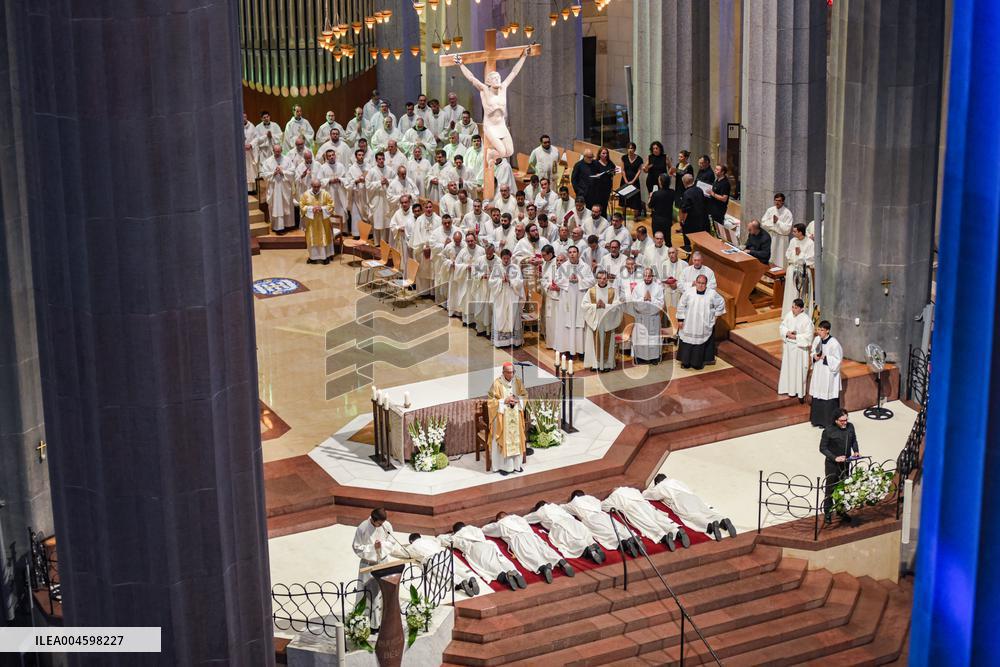 Ordination Ceremony in Sagrada Familia - Barcelona