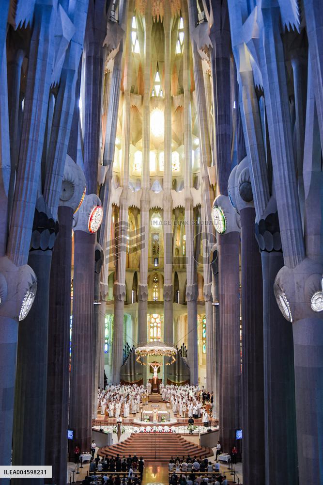 Ordination Ceremony in Sagrada Familia - Barcelona