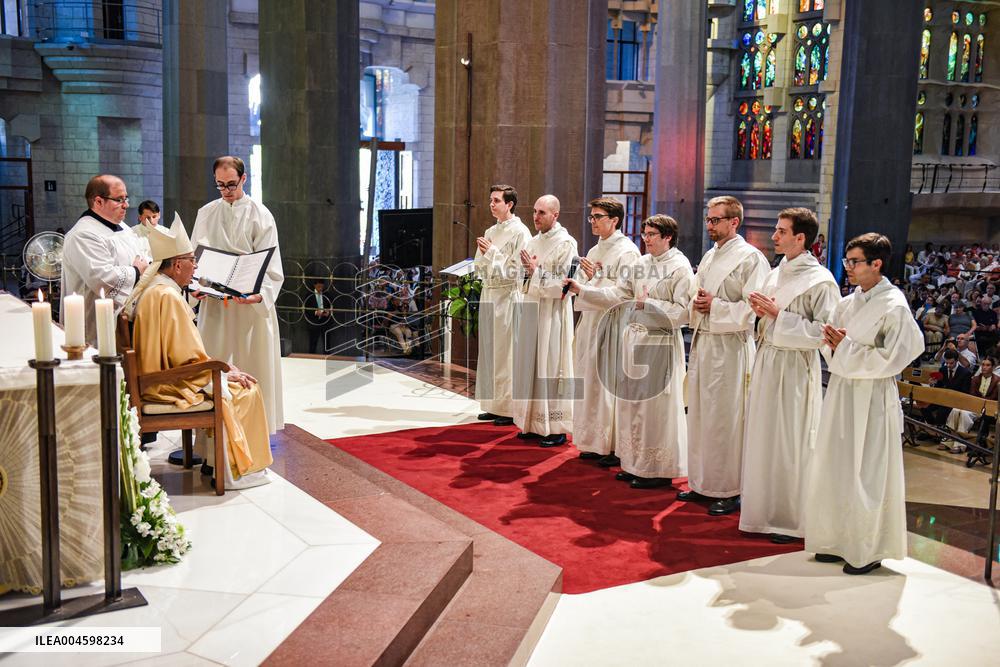 Ordination Ceremony in Sagrada Familia - Barcelona