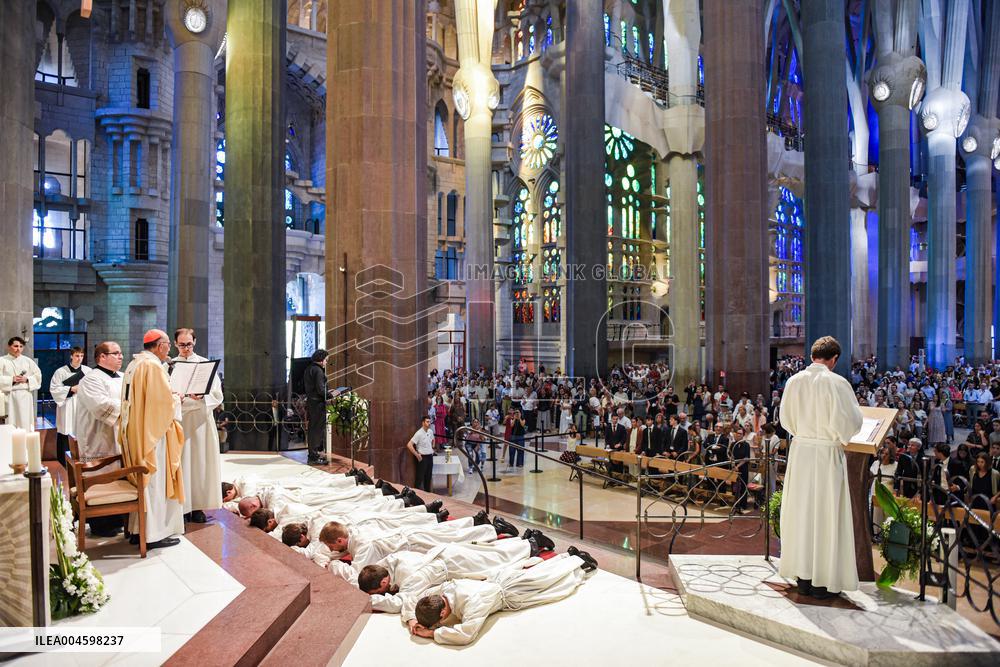 Ordination Ceremony in Sagrada Familia - Barcelona