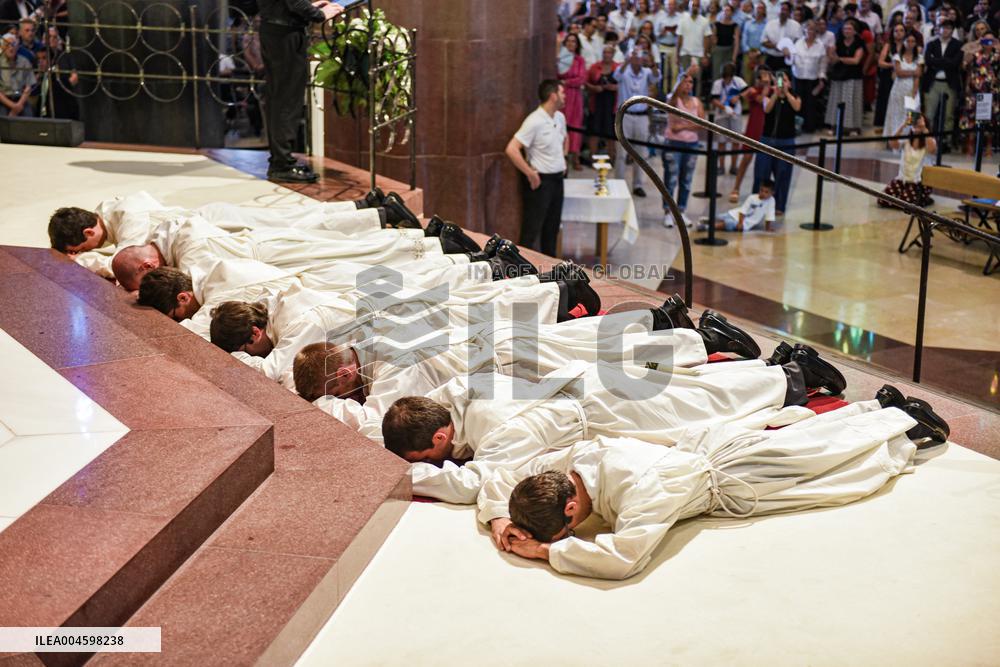 Ordination Ceremony in Sagrada Familia - Barcelona
