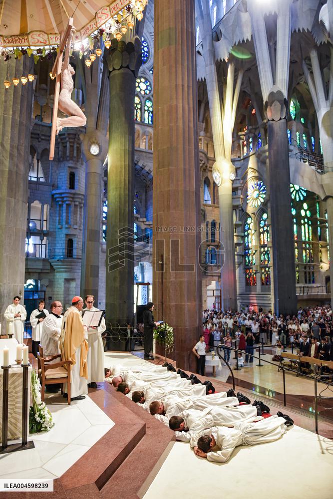 Ordination Ceremony in Sagrada Familia - Barcelona