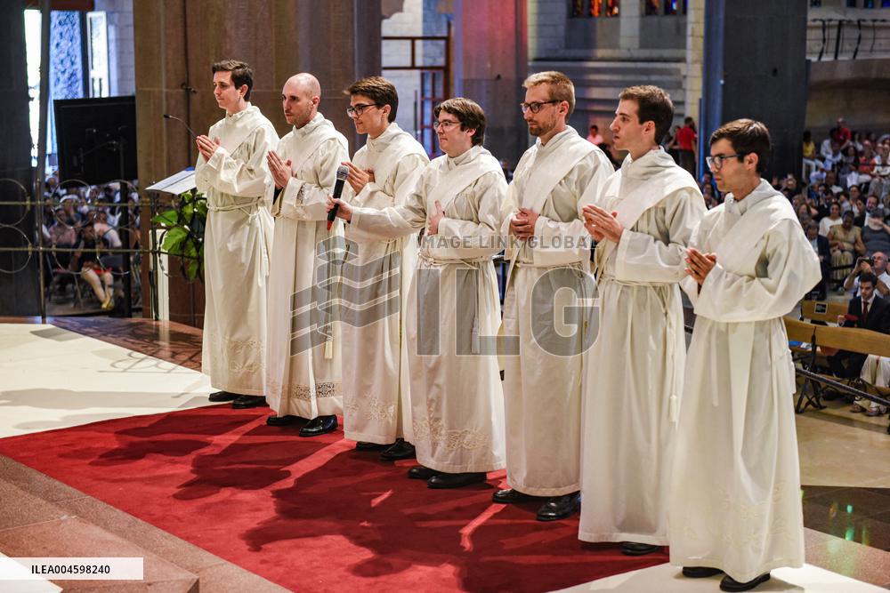 Ordination Ceremony in Sagrada Familia - Barcelona