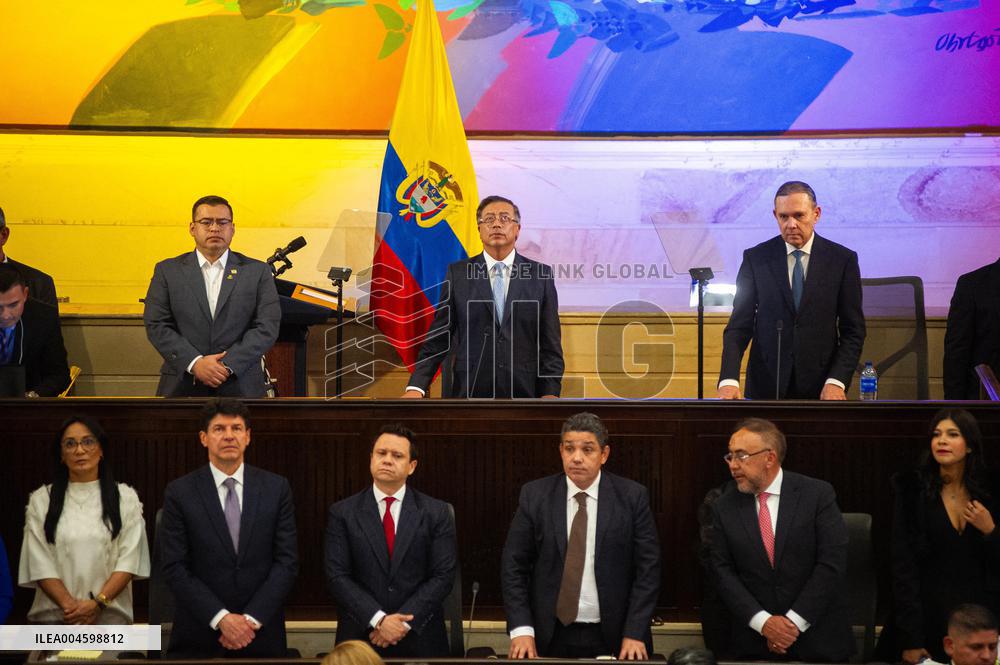 Colombian Congress Installs New Session Period