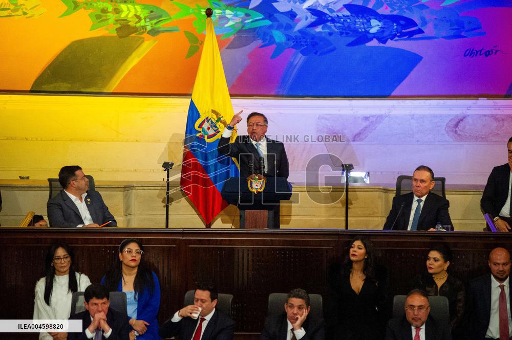 Colombian Congress Installs New Session Period