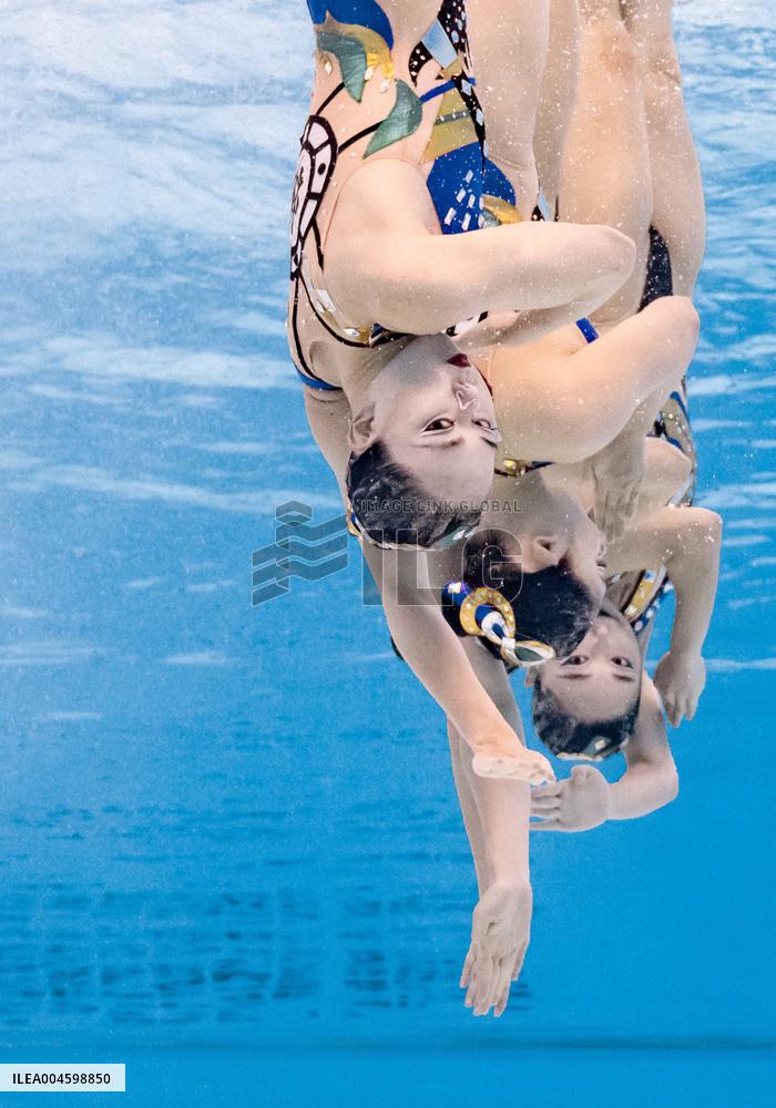World Aquatics Championships - Team Free Final Of Artistic Swimming - Singapore