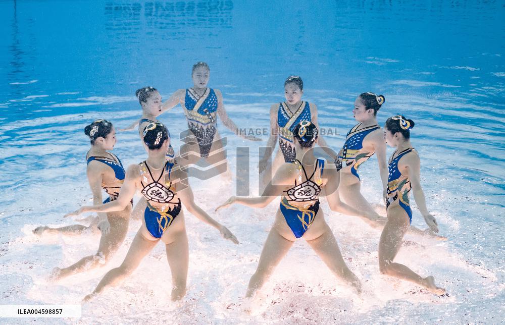 World Aquatics Championships - Team Free Final Of Artistic Swimming - Singapore