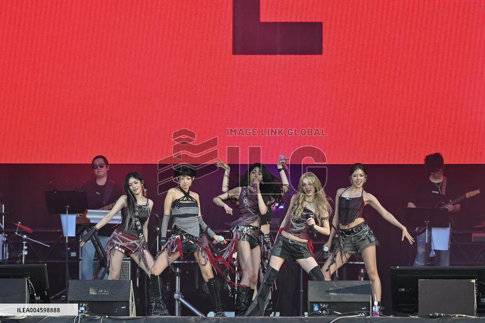 Lollapalooza Festival - Ive performs - Paris