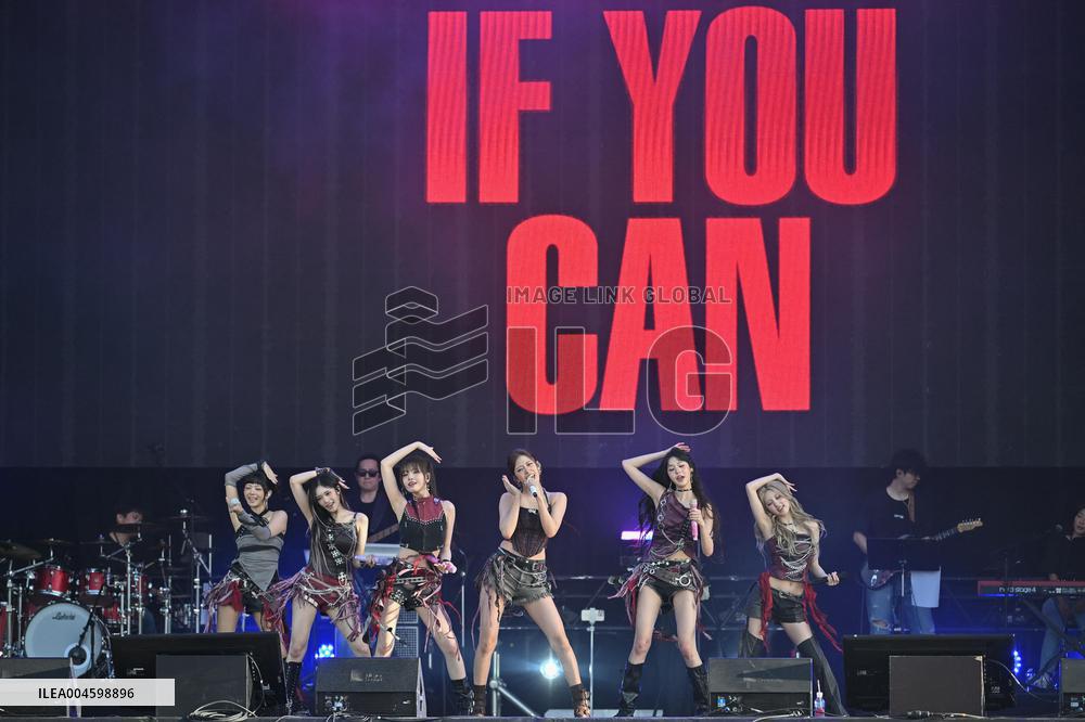 Lollapalooza Festival - Ive performs - Paris