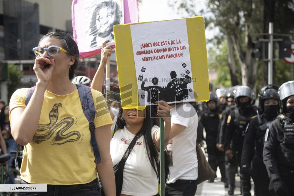 Second Demonstration Against Gentrification - Mexico City