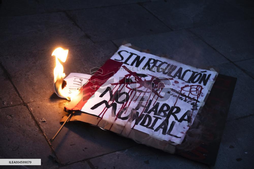 Second Demonstration Against Gentrification - Mexico City