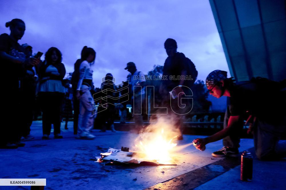 Second Demonstration Against Gentrification - Mexico City