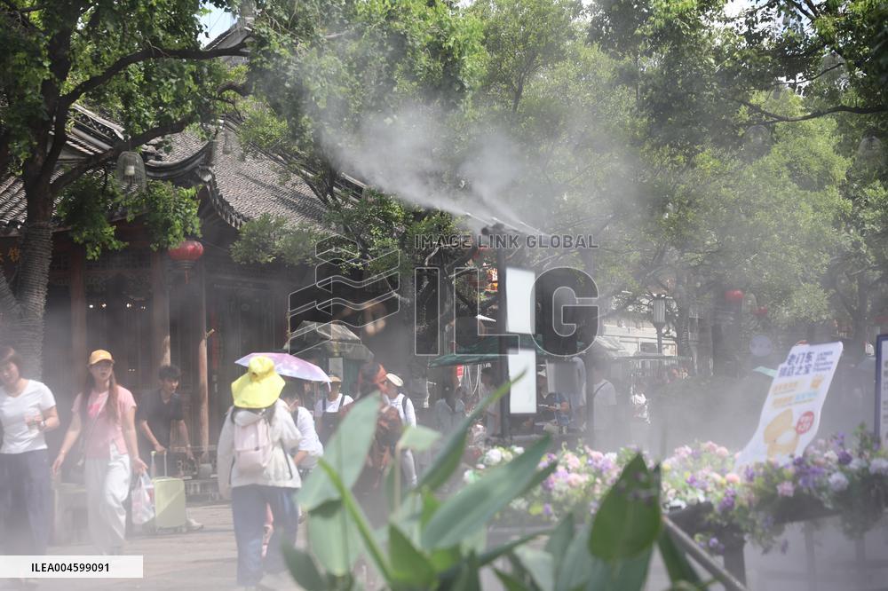 Tourist Attractions Cooling System in Nanjing