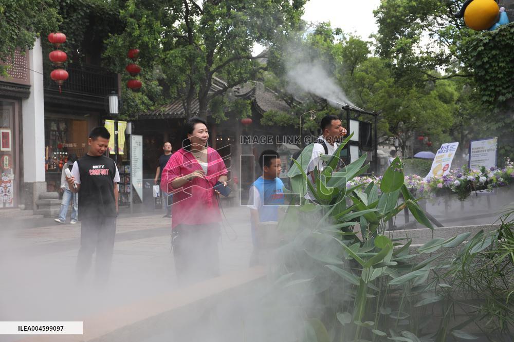 Tourist Attractions Cooling System in Nanjing