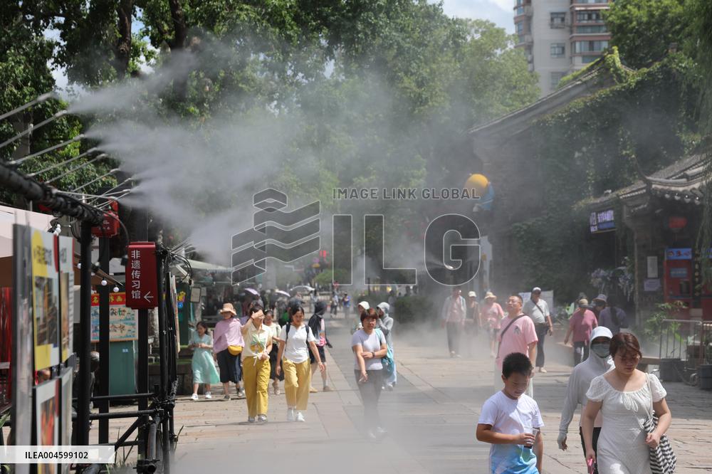 Tourist Attractions Cooling System in Nanjing