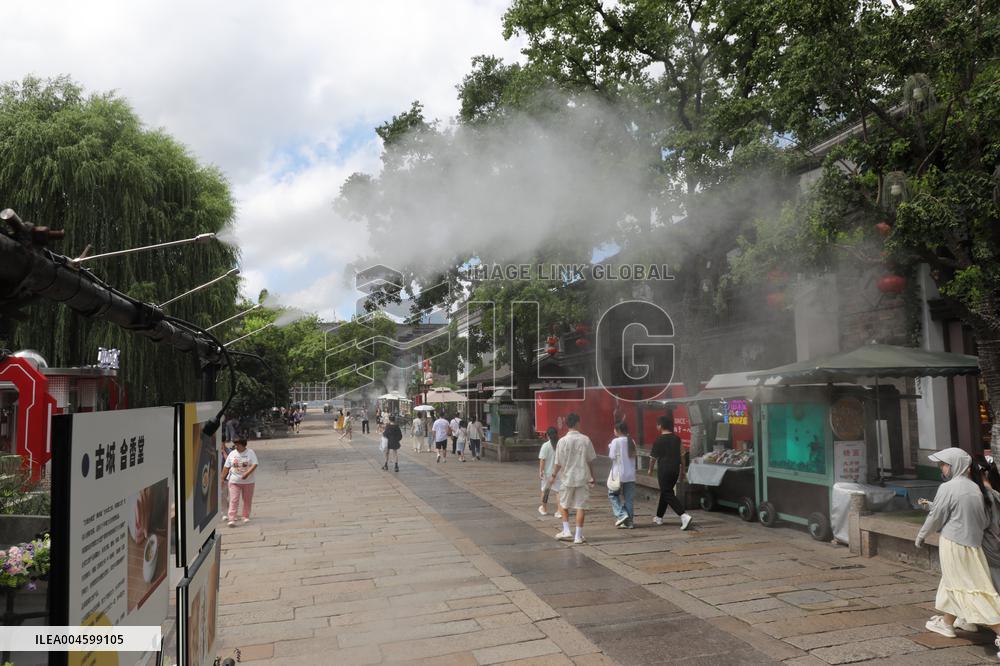 Tourist Attractions Cooling System in Nanjing