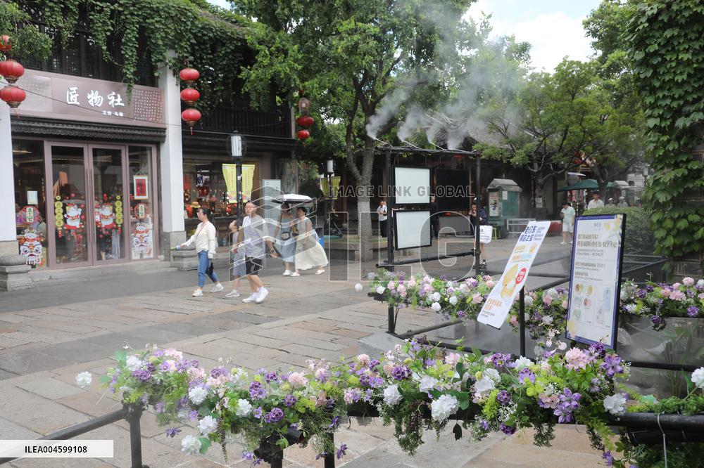 Tourist Attractions Cooling System in Nanjing