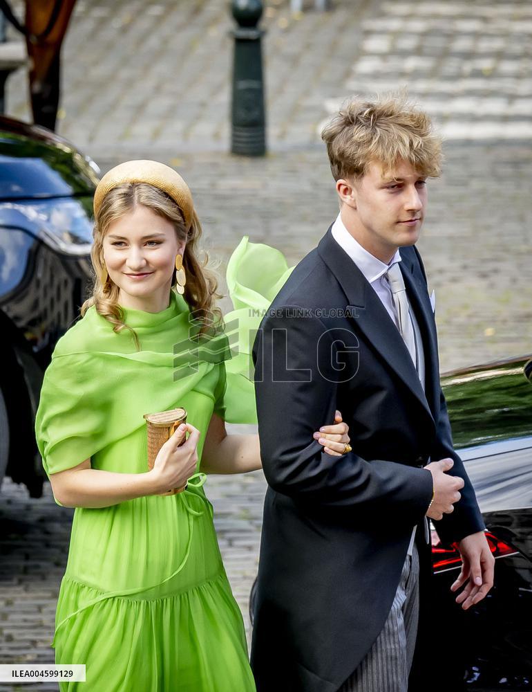 Belgian Royal Family Attends National Day Te Deum Mass - Brussels