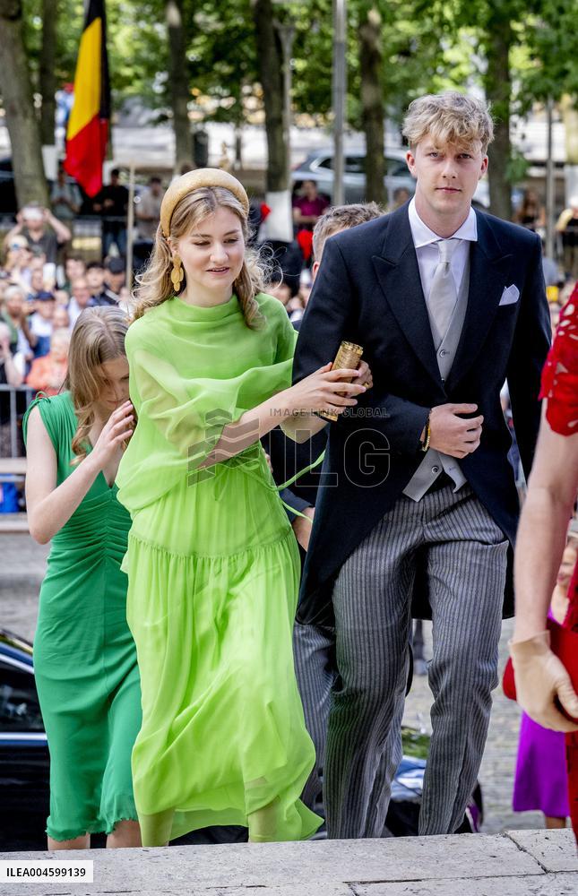 Belgian Royal Family Attends National Day Te Deum Mass - Brussels