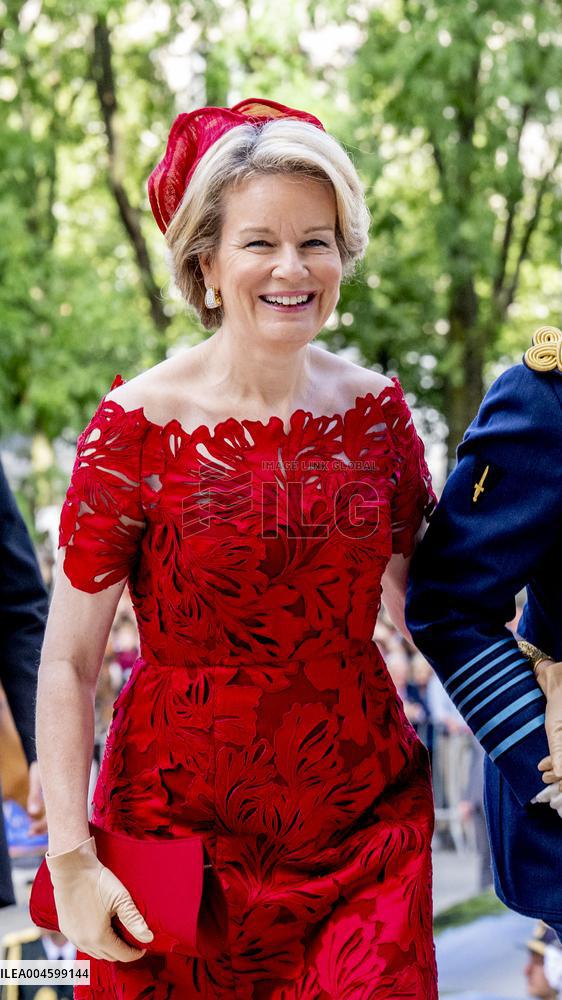 Belgian Royal Family Attends National Day Te Deum Mass - Brussels