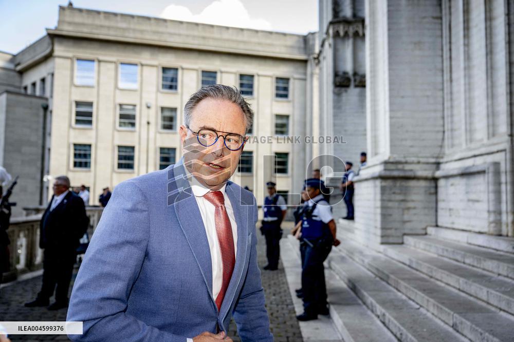 PM Bart De Wever At Te Deum Mass - Brussels