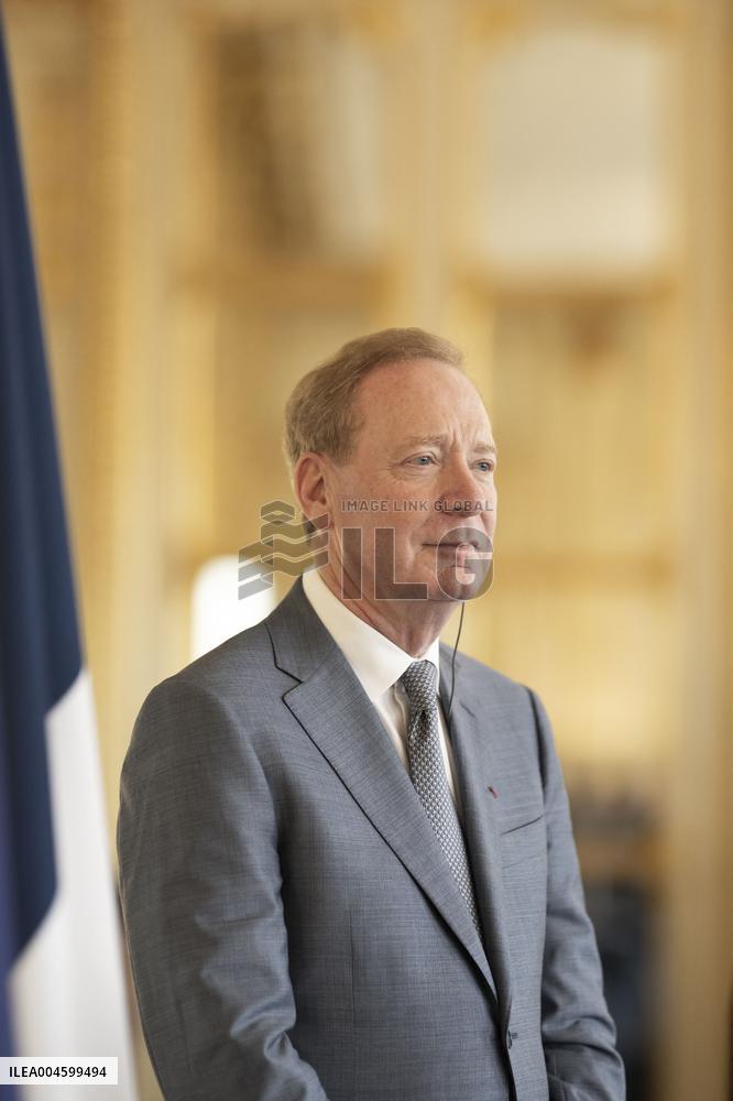 Rachida Dati At Signing Ceremony To Create Notre Dame Cathedral Digital Twin - Paris