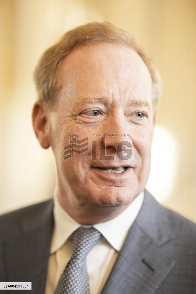 Rachida Dati At Signing Ceremony To Create Notre Dame Cathedral Digital Twin - Paris