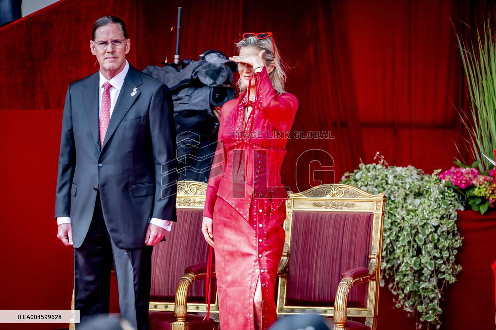 Belgian Royals Attend National Day Parade in Brussels - Belgium