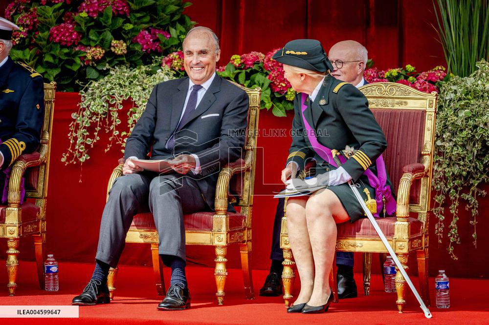 Belgian Royals Attend National Day Parade in Brussels - Belgium