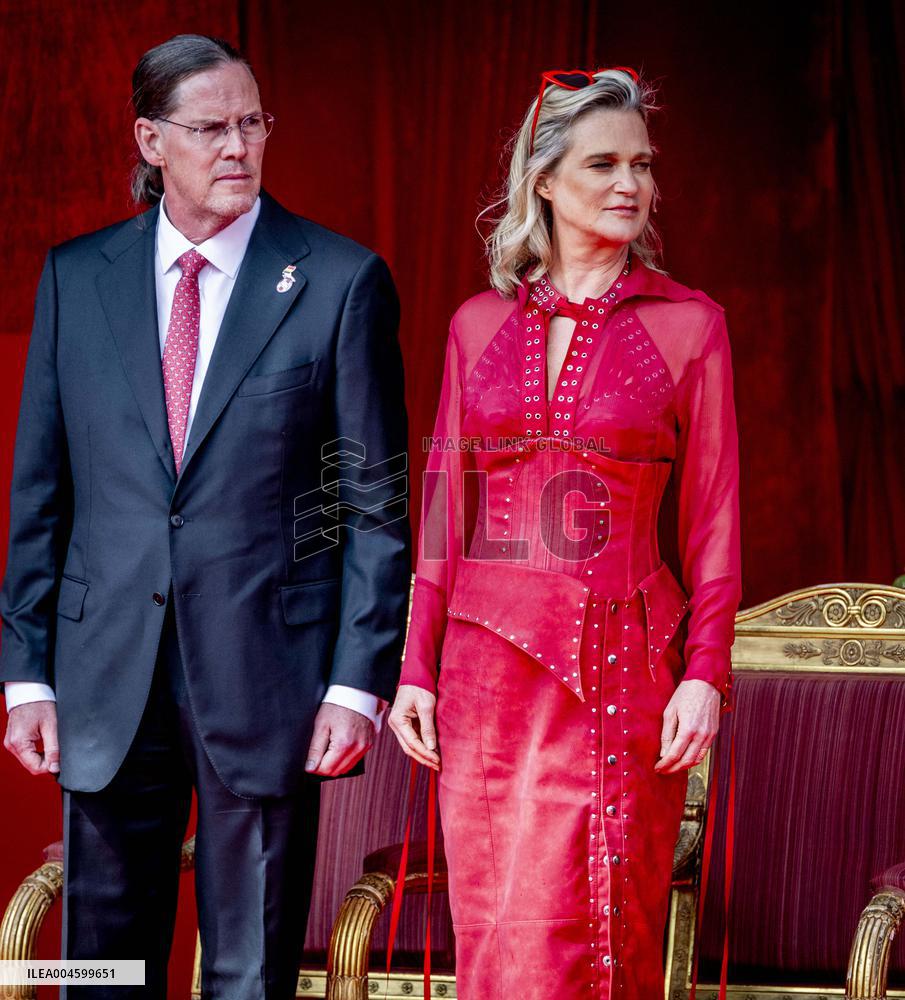 Belgian Royals Attend National Day Parade in Brussels - Belgium
