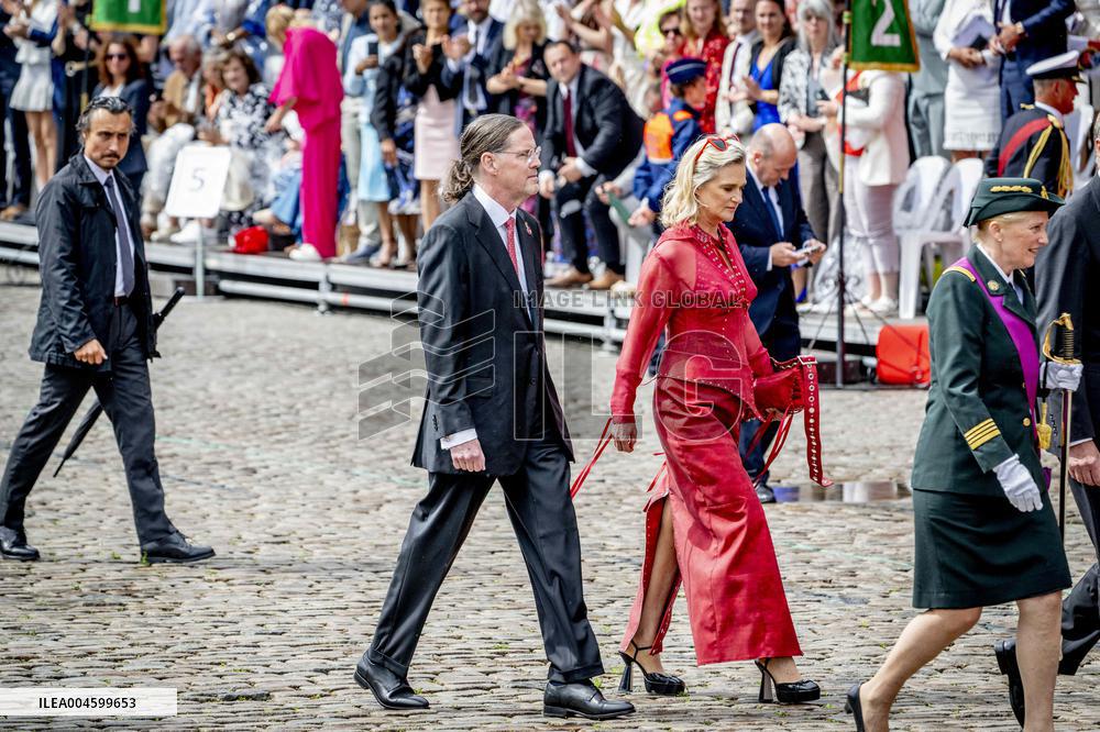 Belgian Royals Attend National Day Parade in Brussels - Belgium