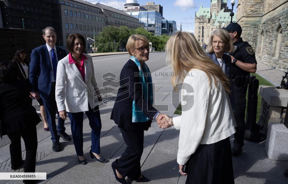 Meeting With PM Mark Carney At Parlement Hill - Canada