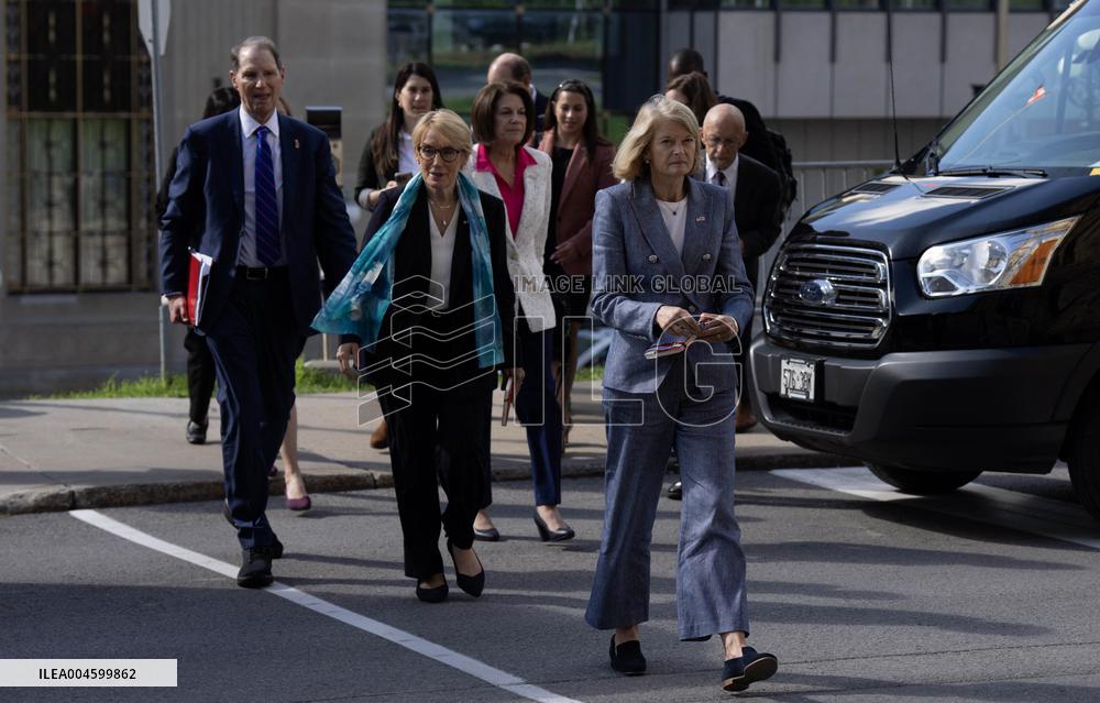 Meeting With PM Mark Carney At Parlement Hill - Canada