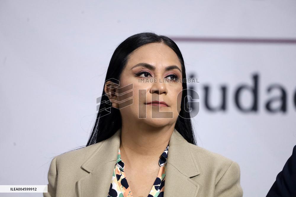 President Claudia Sheinbaum Holds Briefing - Mexico